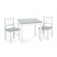 Stolik z krzesełkami Classic by PlusBaby - light grey